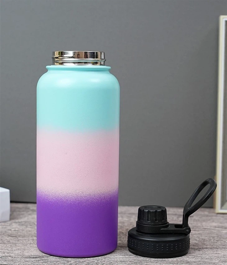 32oz Stainless Steel Vacuum Flask Water Bottle Leak Proof